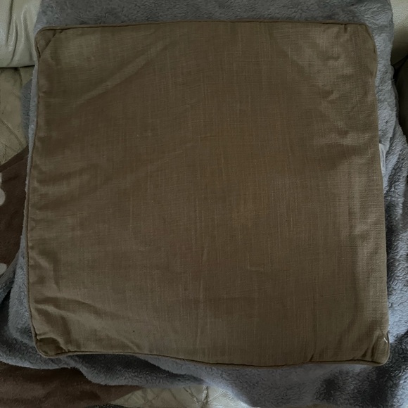 Happy Chic by Jonathan Adler Yellow, Beaded Pillow Approx 17”x17”, polyfill - Picture 7 of 15